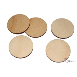 Kółka 4,5cm, komplet 5szt. A355